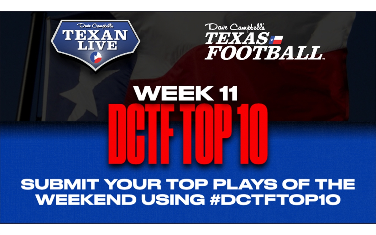 TOP 10 Texas High School Football Plays of the Week Week 11 Presented