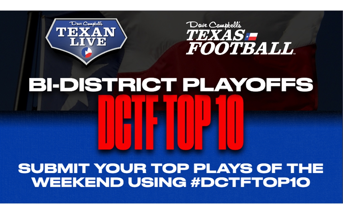 TOP 10 Texas High School Football Plays Of The Week: Bi-District ...