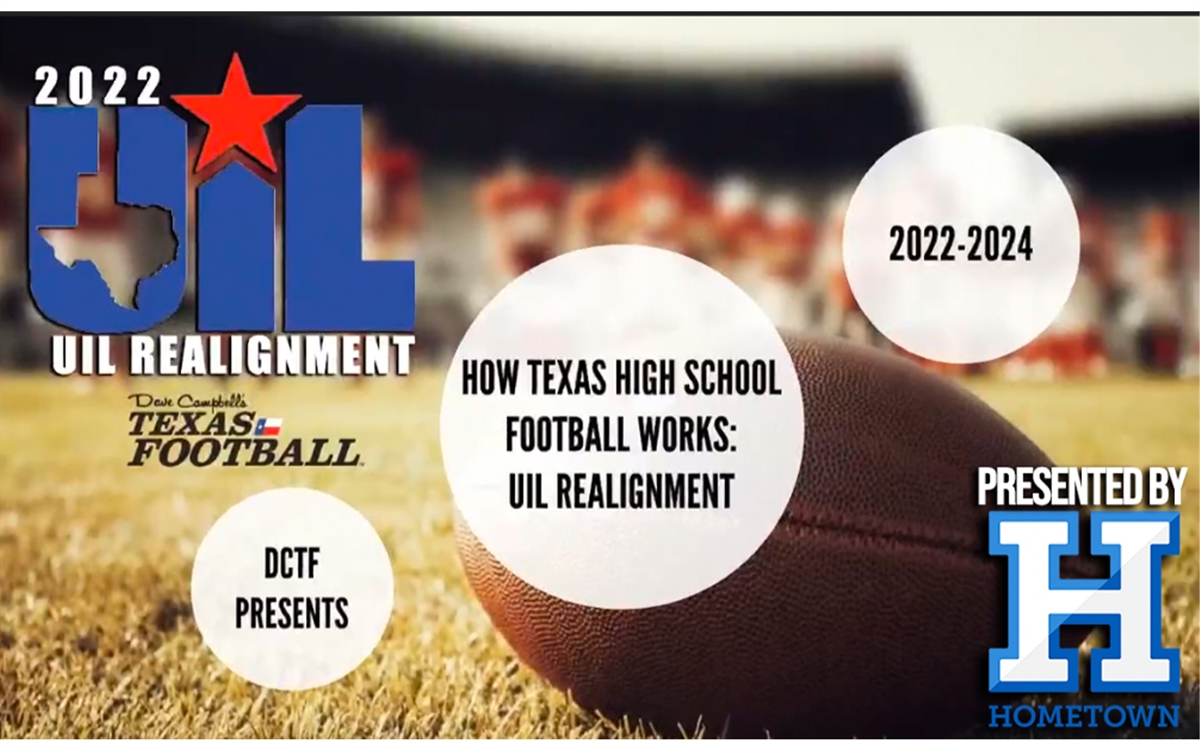 2022 UIL Realignment presented by Hometown Ticketing How Texas High