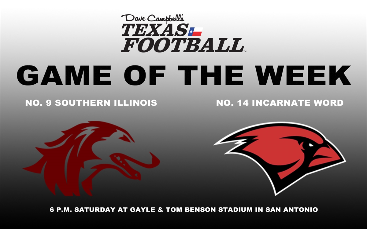 Game of the Week: No. 9 Southern Illinois at No. 14 UIW