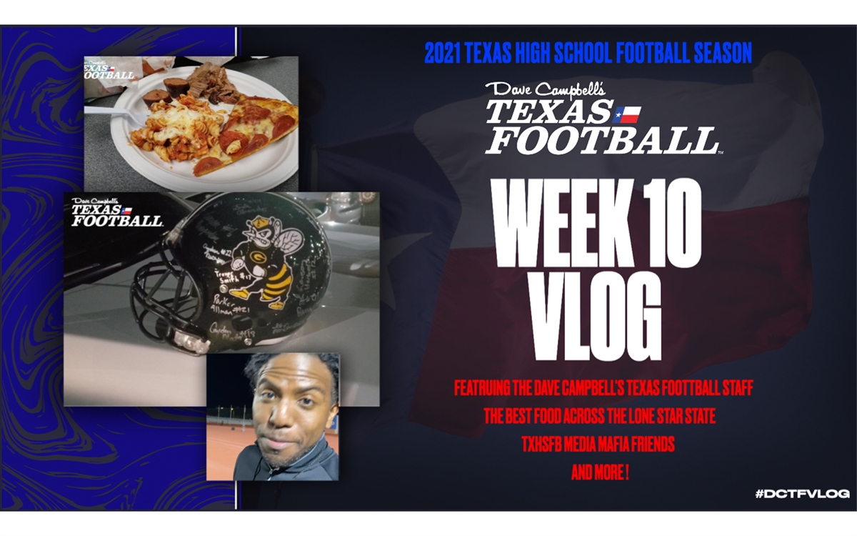 2021 Dave Campbell's Texas Football TXHSFB Vlog: Week 10