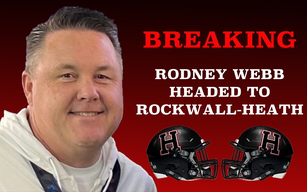 Rockwall-Heath Names Rodney Webb Head Football Coach