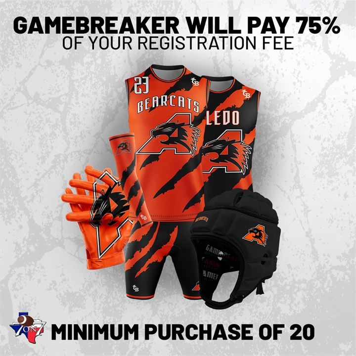 Bastrop Youth Football Organization :: GameBreaker Headgear with