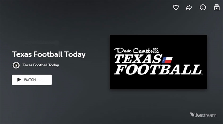 Live and On-Demand Texas High School Sports Videos