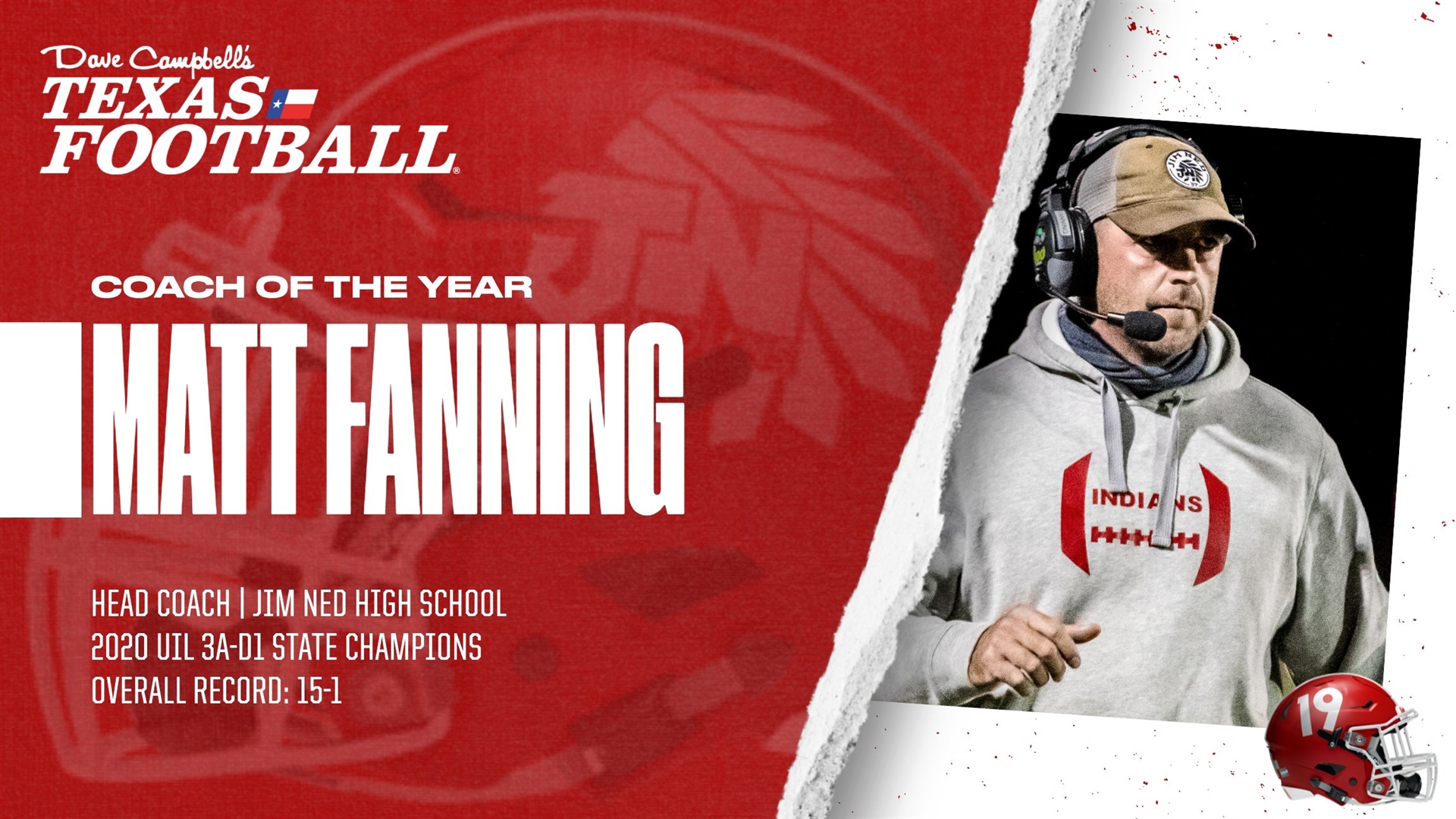 Dave Campbell's Texas Football Coach of the Week