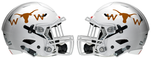 dallas high school football helmet Dallas White Longhorns